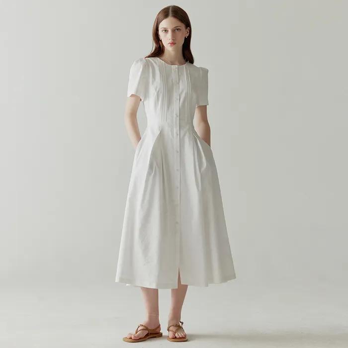 Santorini Dress(White)