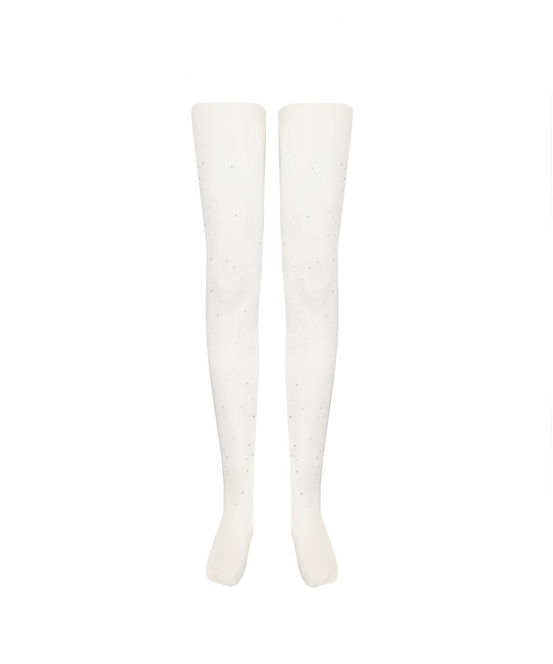컴아웃앤플레이 White crystal stockings