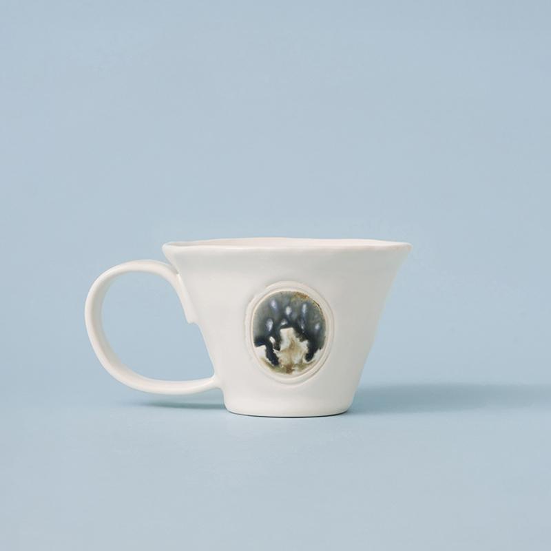 Vignette Cup - Snow at Night, Suji