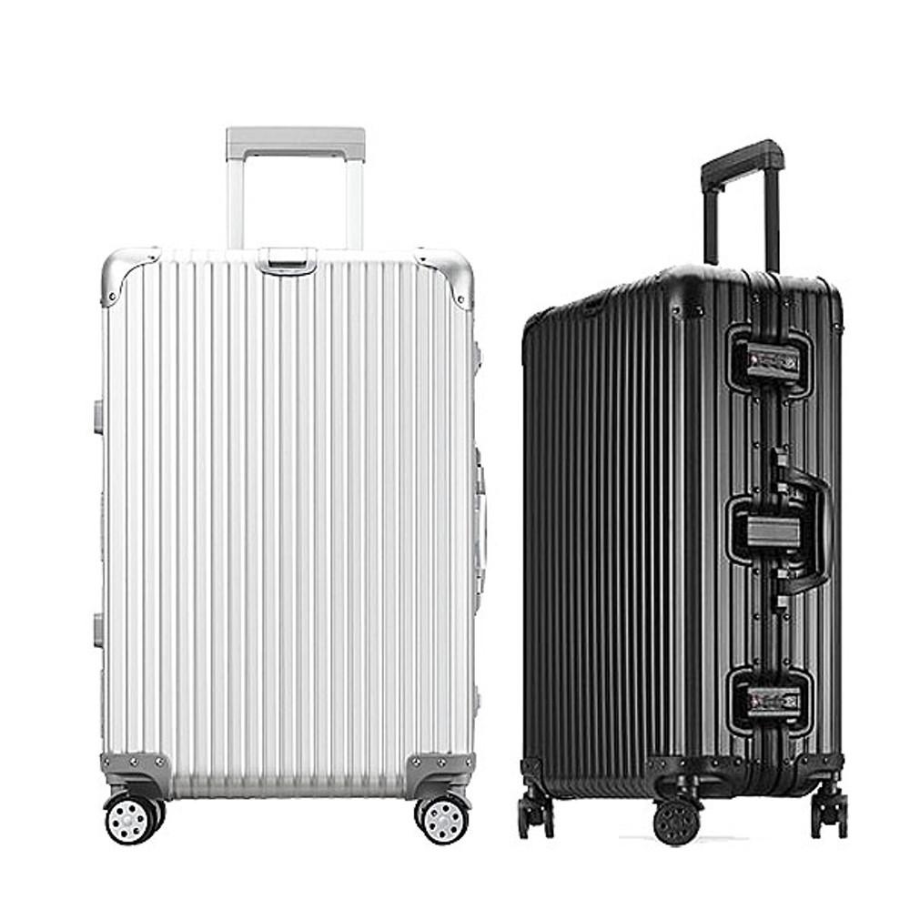 레투캐리어 풀 알루미늄 A 20 24 26 29인치 기내용 화물용 알루미늄 하드캐리어