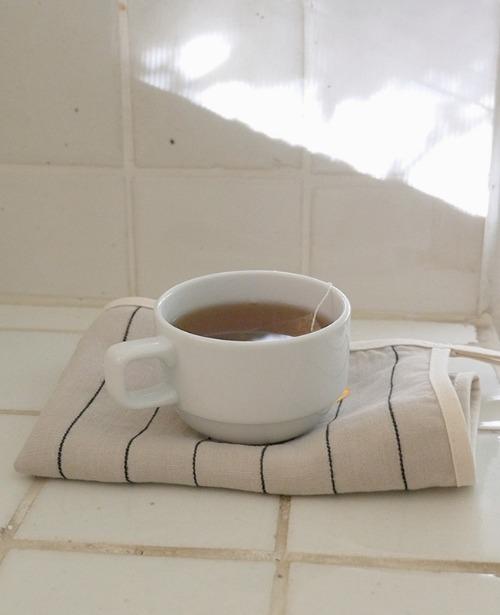 Trimming Mat: stripe gray