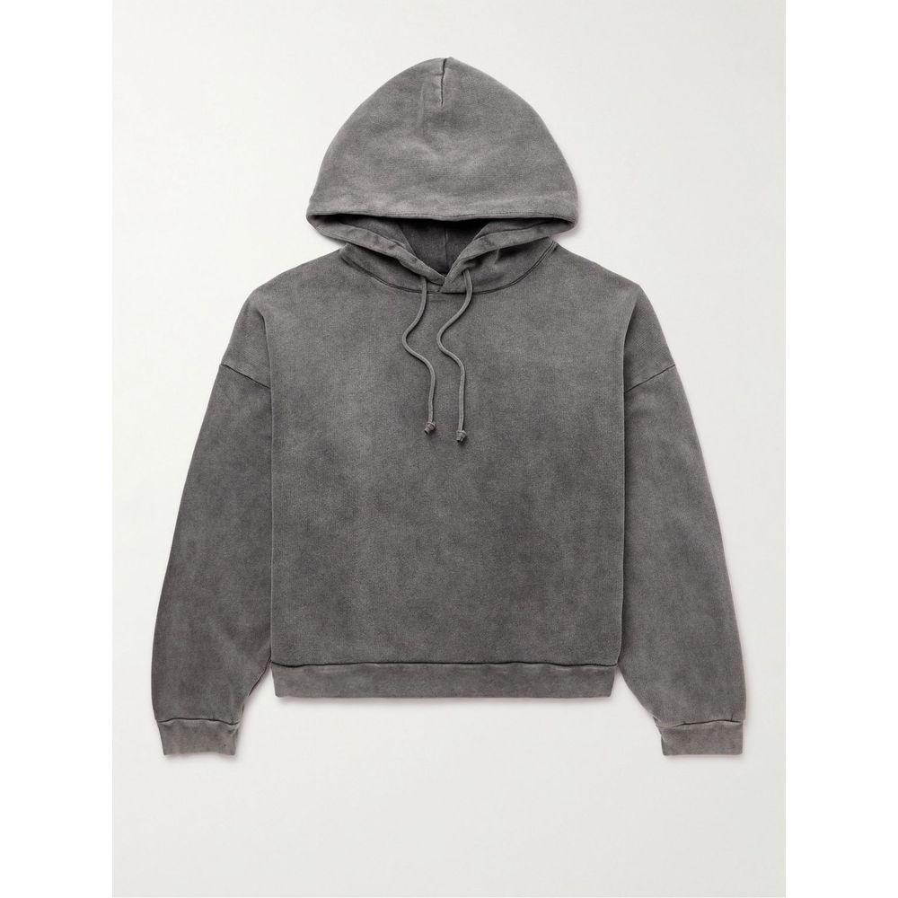 아크네 스튜디오 남성 Fester H Cotton-Jersey Hoodie 후드/맨투맨 CI0138 BM0