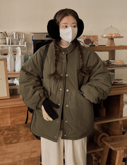 레일리야상점퍼(누빔안감)