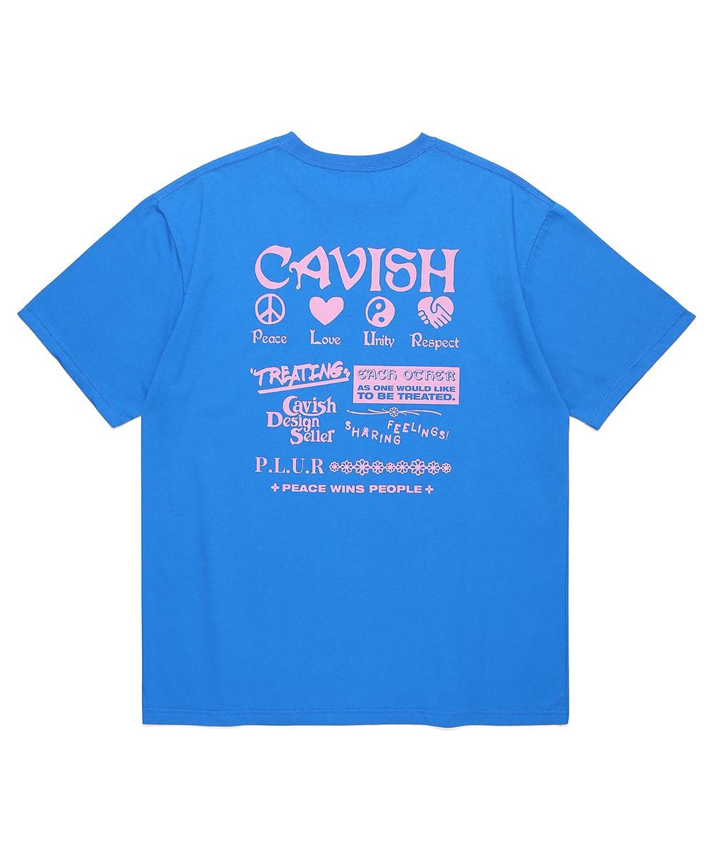 PLUR SS TEE [BLUE]