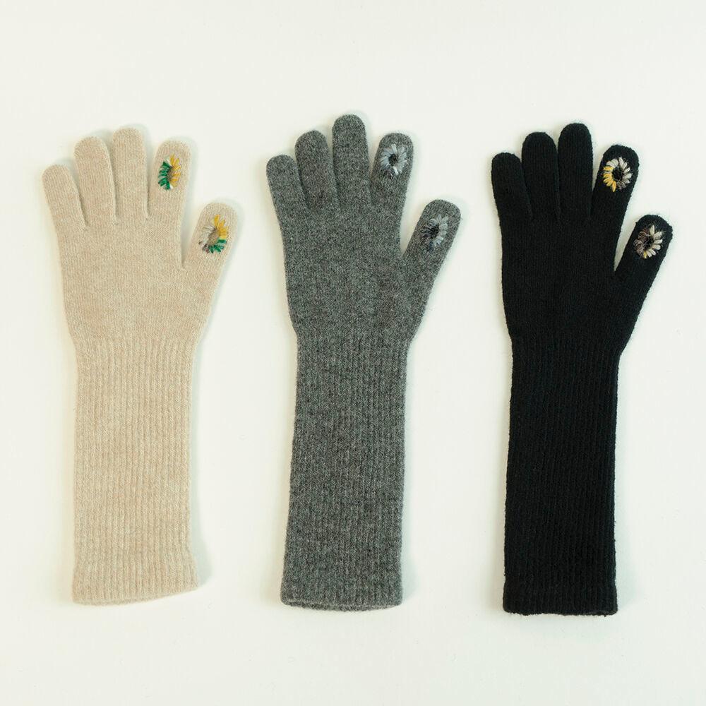 투홀 롱핑거리스 울터치장갑