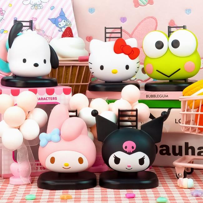 벨르아망 산리오 캐릭터즈 빅페이스 차량용 방향제 디퓨저 운전자 신차 선물 쿠로미