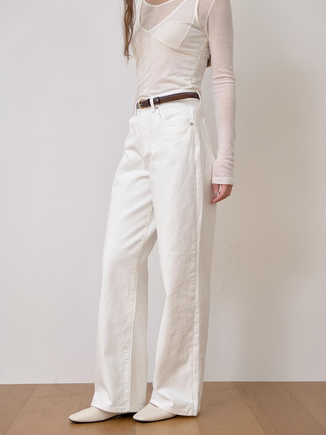 Cuddle Cotton Pants - Ivory