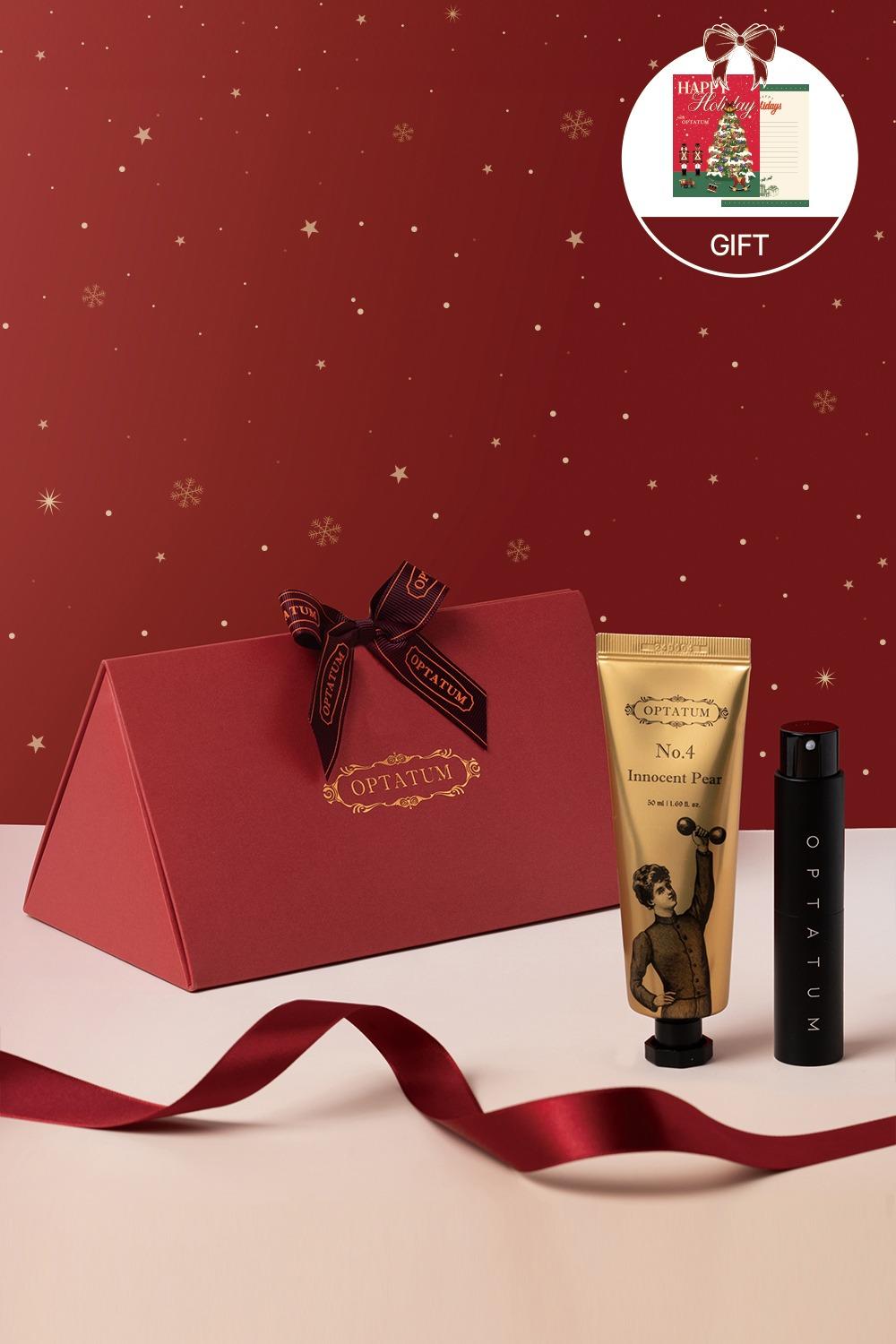 [홀리데이 카드증정/각인선물포장] '나만의 별자리\' 핸드크림&섬유향수 세트 (12종 중 택1)