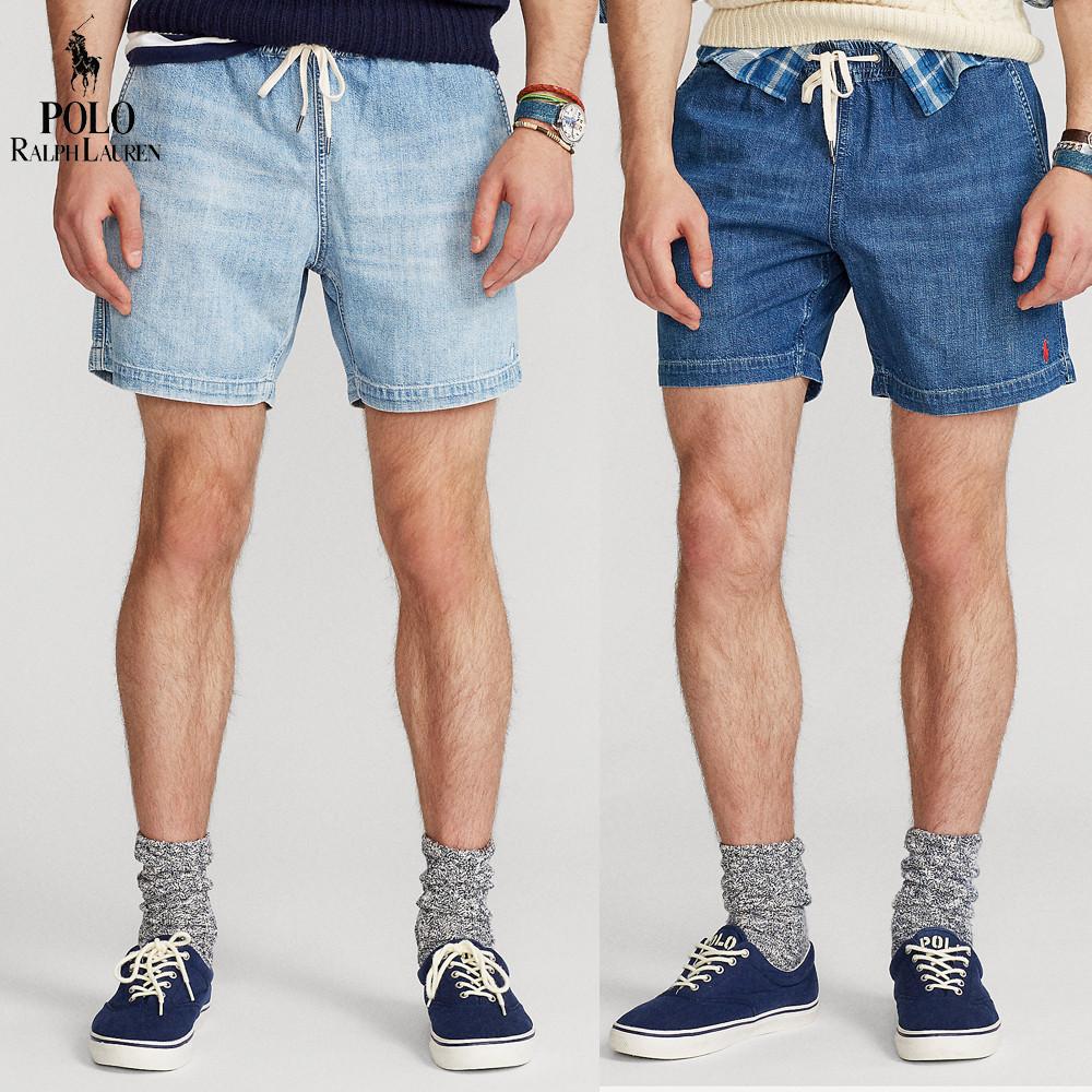 폴로 랄프로렌 클래식핏 6.5인치 데님 프렙스터 반바지 2컬러