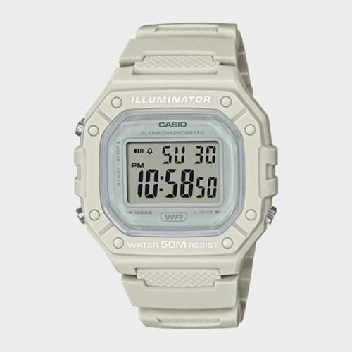 CASIO 카시오 W-218HC-8A 파스텔컬러 남여공용 디지털시계