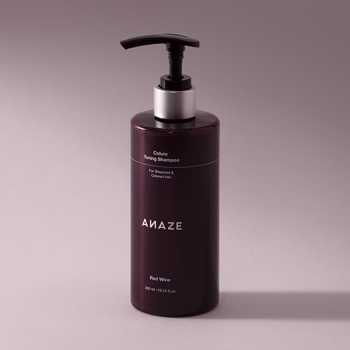[어네이즈 / ANAZE] 컬루어 레드 와인 토닝 샴푸 T06 - 하나만 사도 어디로든 무료배송