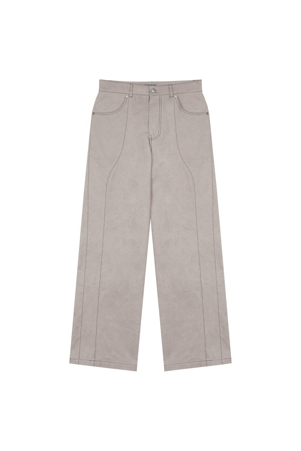 STITCH CHINO PANT [GRAY]
