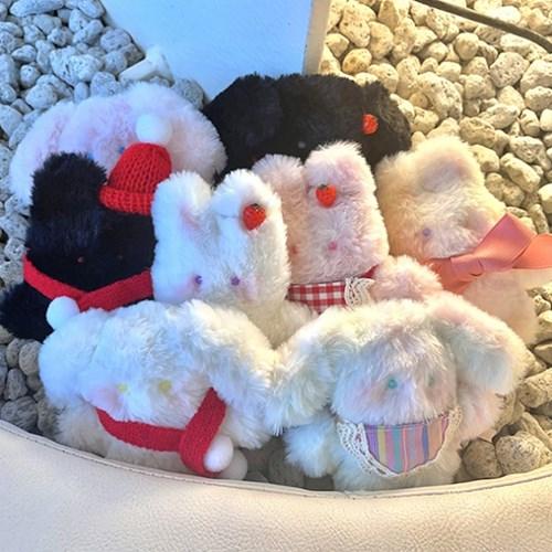 [greamilky] 100% 손바느질 베이비 코야코야 커스텀 토끼인형 키링