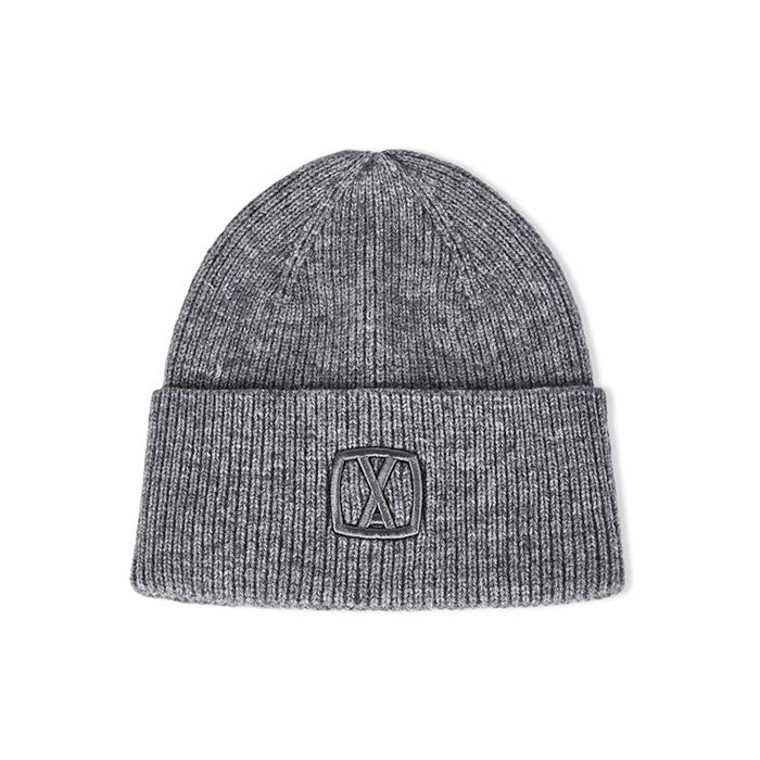 VA 3D 스퀘어 비니 그레이