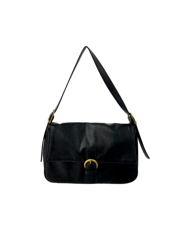 NO.93 BLACK VINTAGE SHOULDER BAG
