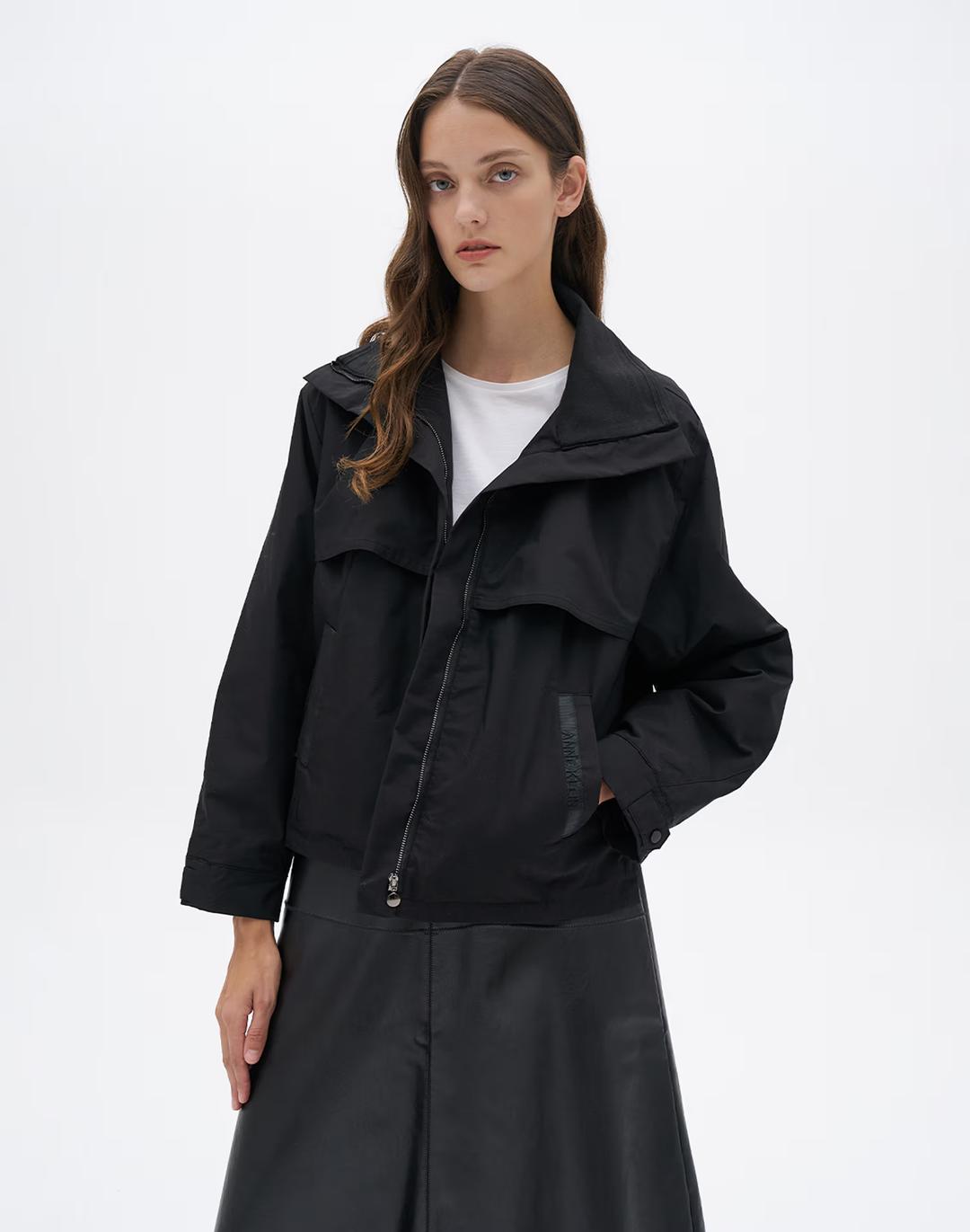 [앤클라인]니트카라 퀄팅 점퍼 O4GW03