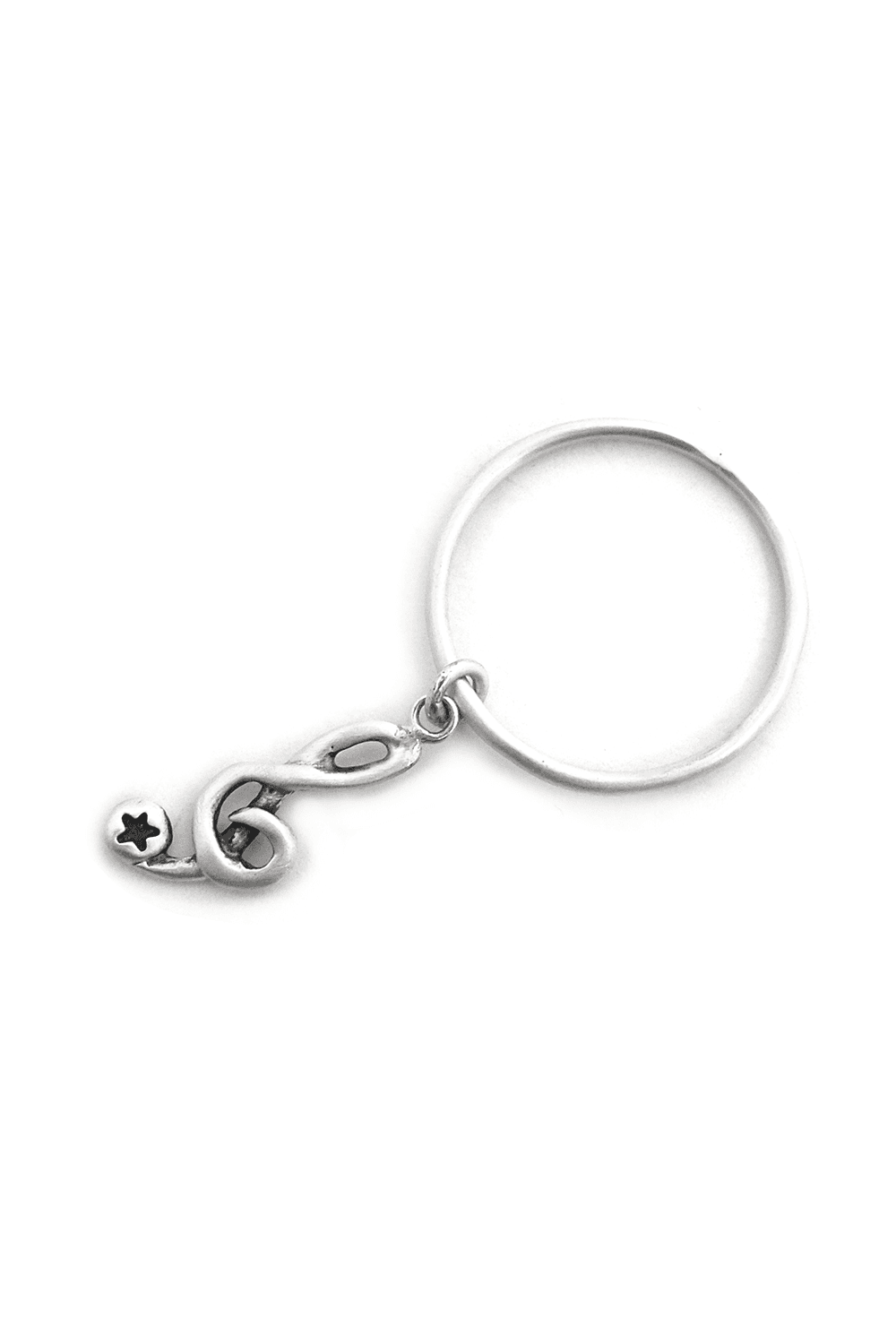 Mini Star Clef ring