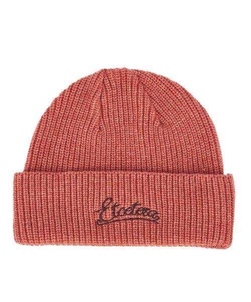BASIC LOGO BEANIE (ORANGE)