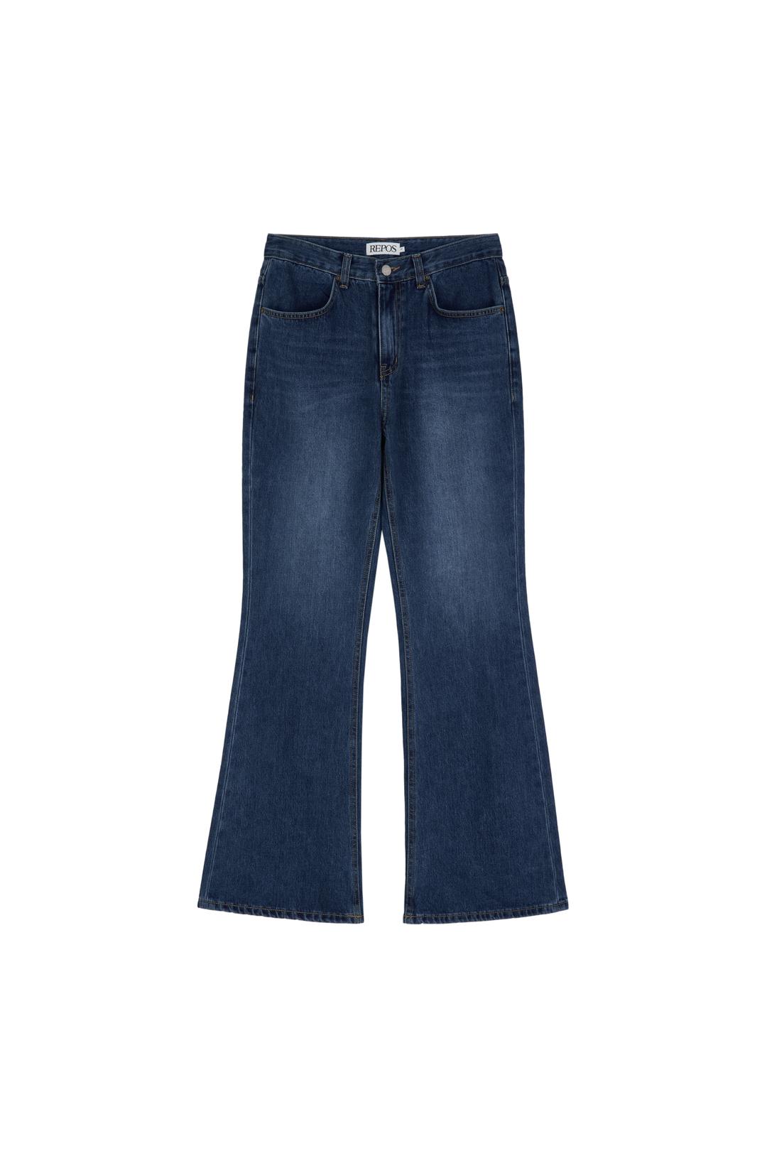 BOOTS CUT JEANS (MIDDLE BLUE)