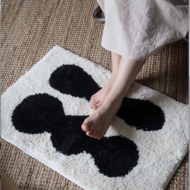 오브젠탈 북유럽 터프티드 도어 매트 욕실 주방 카페트