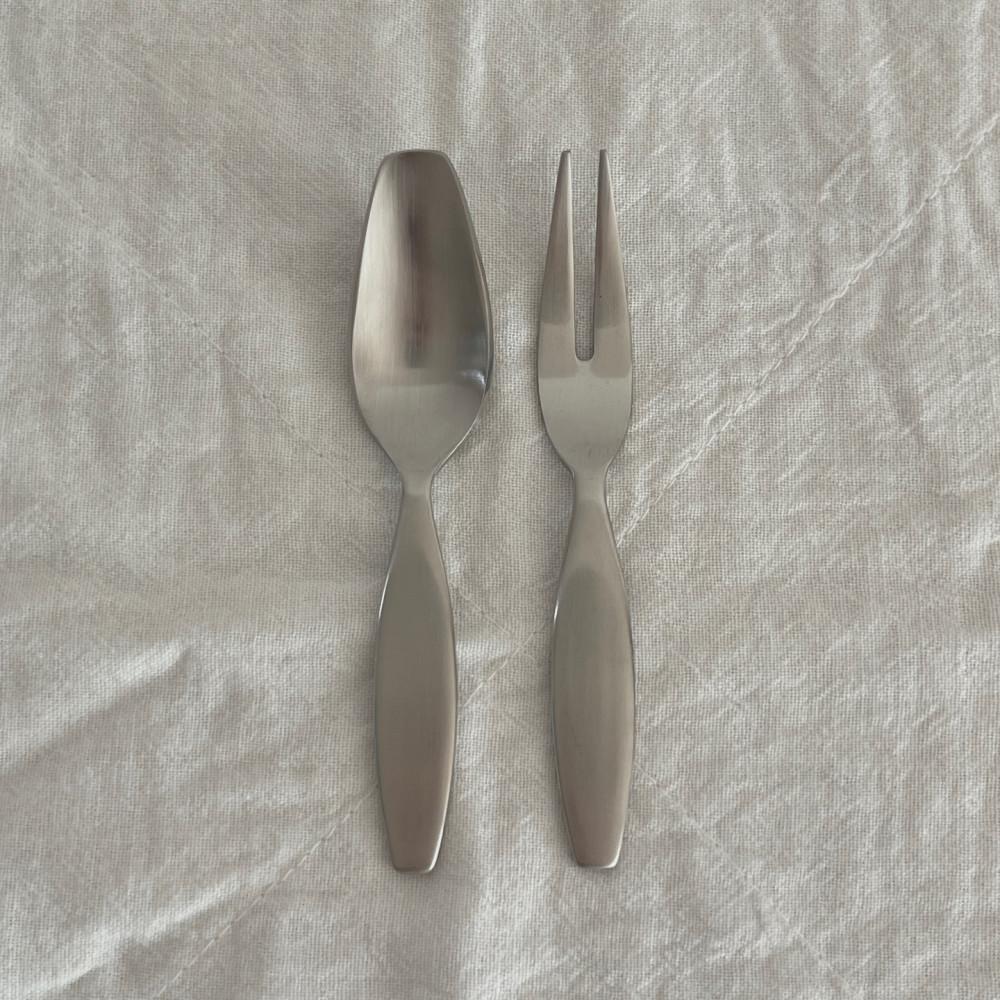 스텐 미니 커트러리 카페 레스토랑 디저트 커트러리
