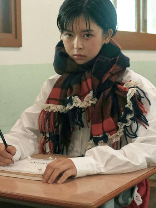 City Check Muffler - Redorange