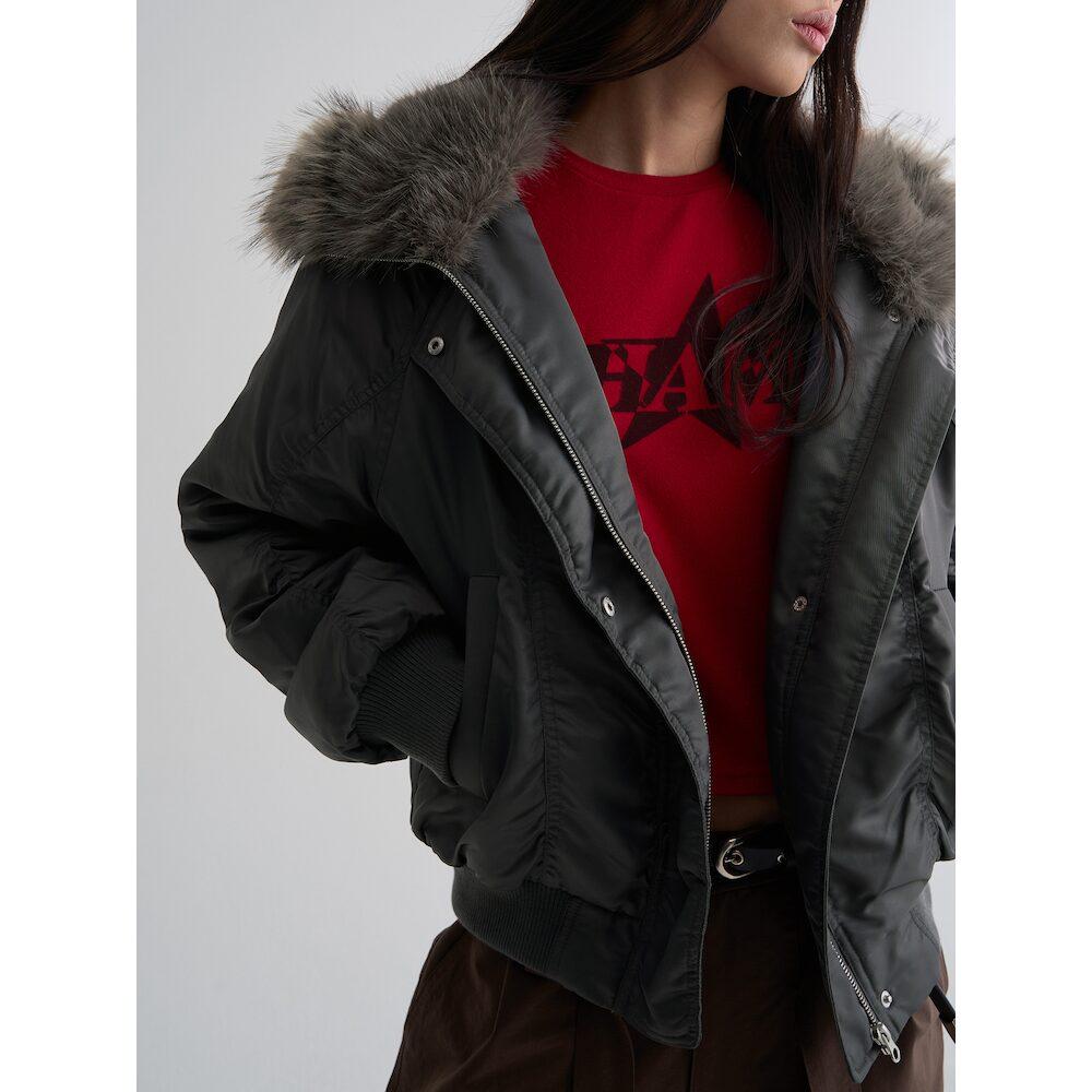 에잇세컨즈 퍼트리밍 패딩점퍼  애쉬 (356138SC14)