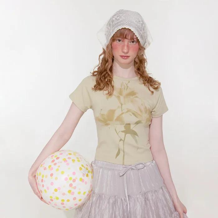 Lily T-Shirt (Green Yellow)