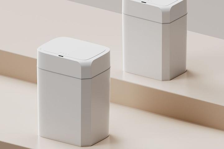 1+1 2개 SET 스마트 자동센서 휴지통 OLSB17W 12L+16L