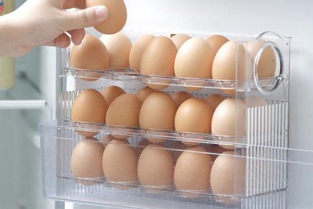 투명 계란 보관함 트레이 정리함 30구 플립