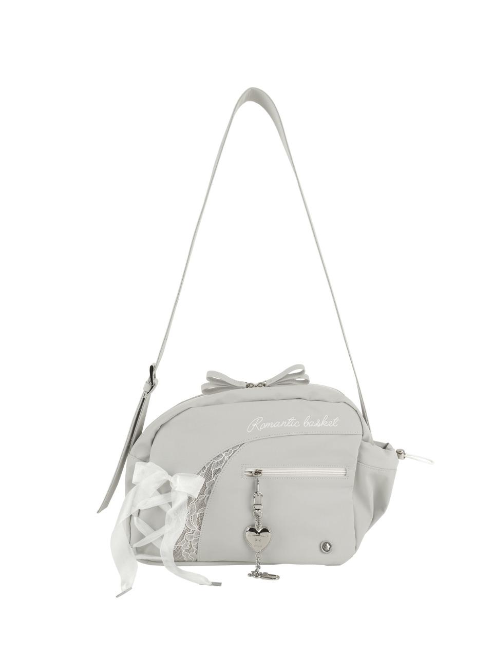 [ OPEN SALE 15% off ~ 9/21 ] Romantique sneaker crossbody bag_grey