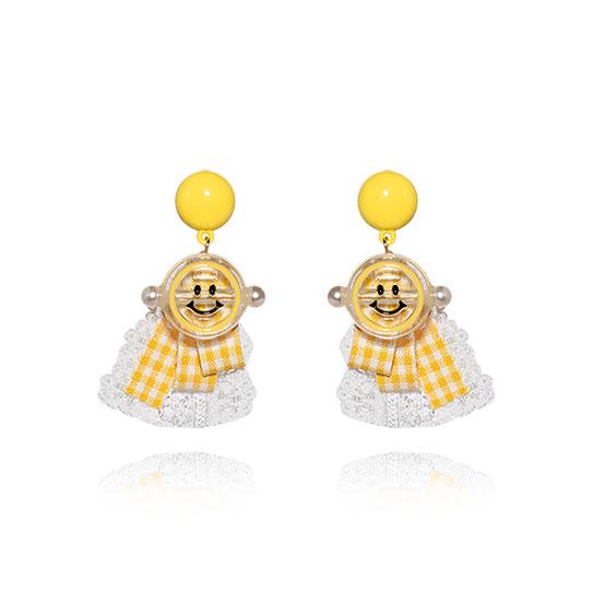 Smile Check Earring