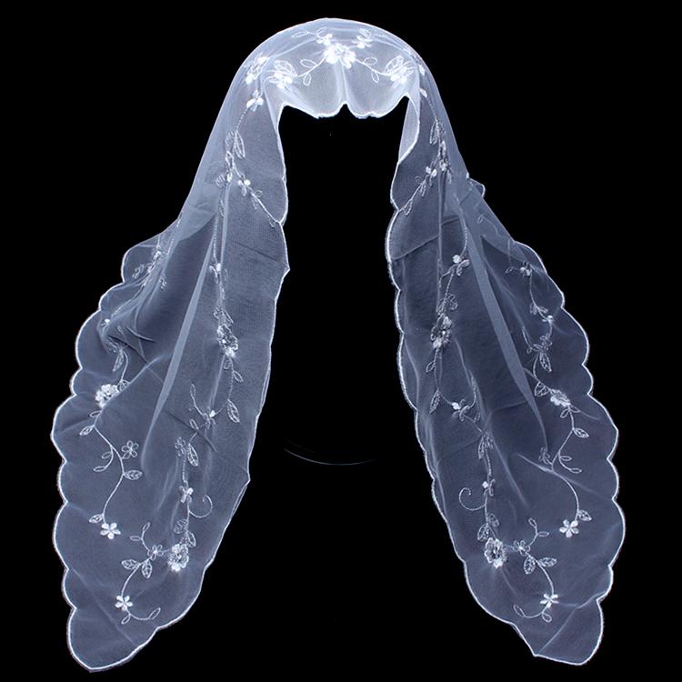 매화 미사보 천주교 성물