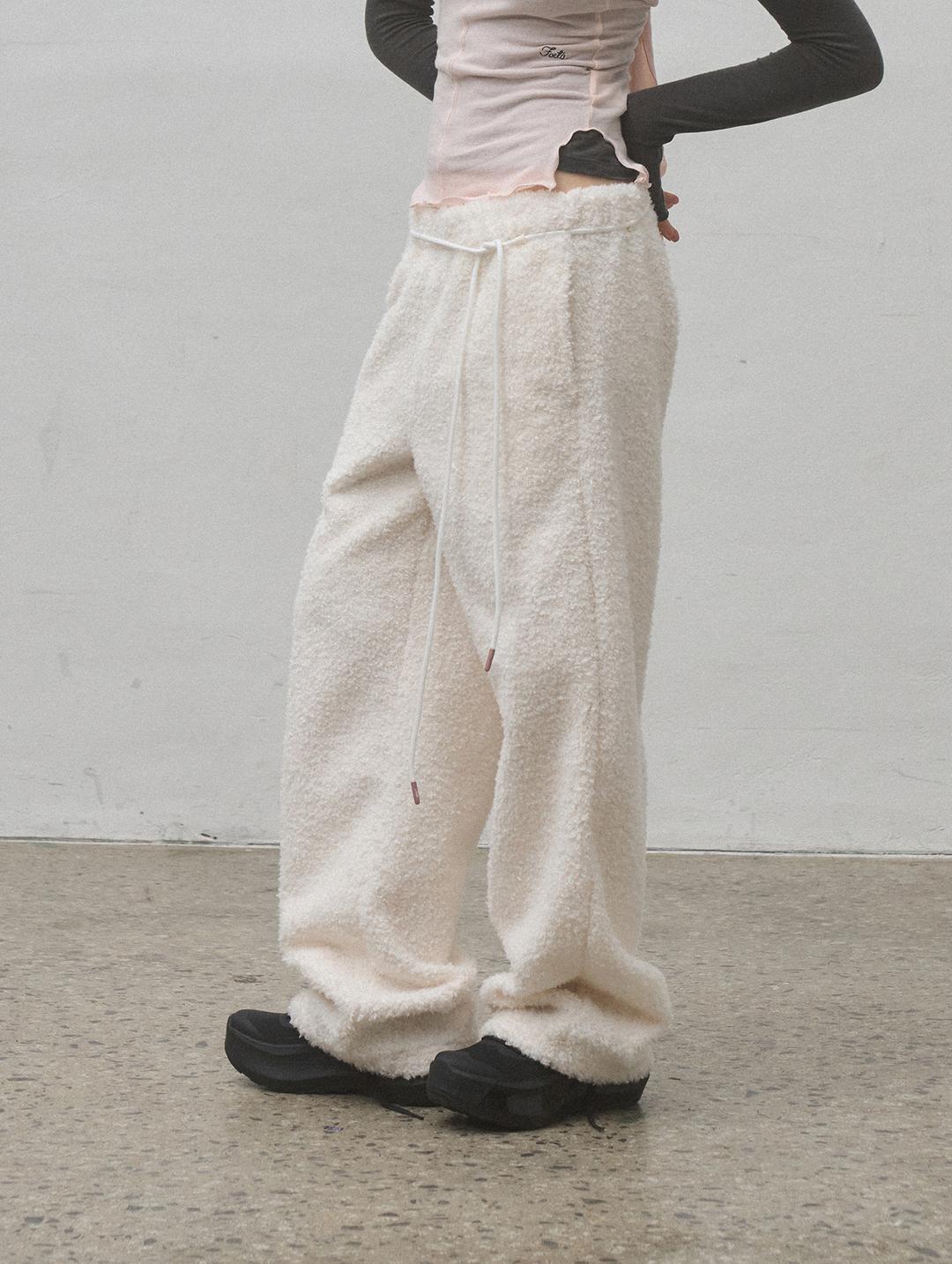BAMBI TERRY PANTS - IVORY
