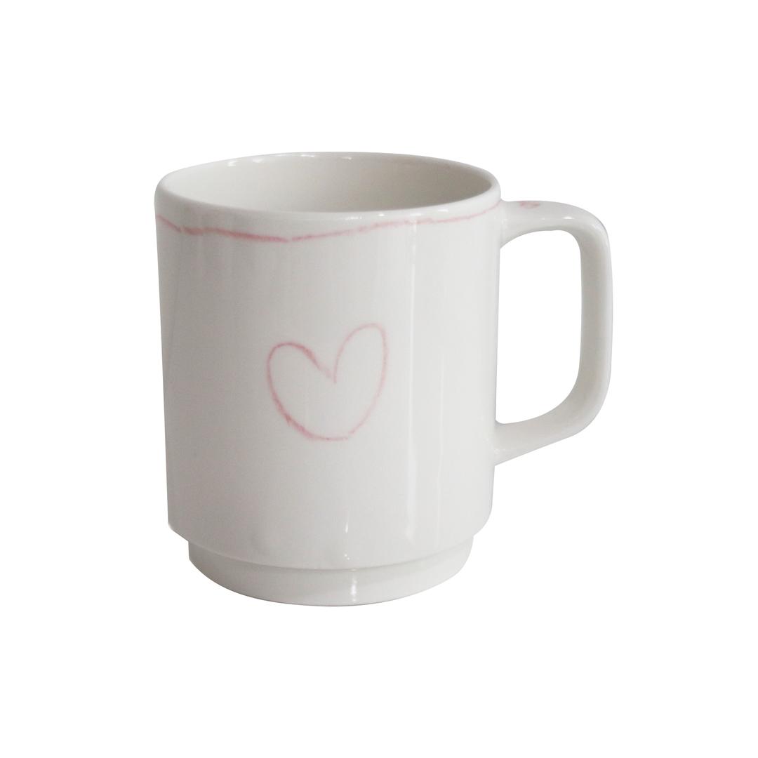 heart mug