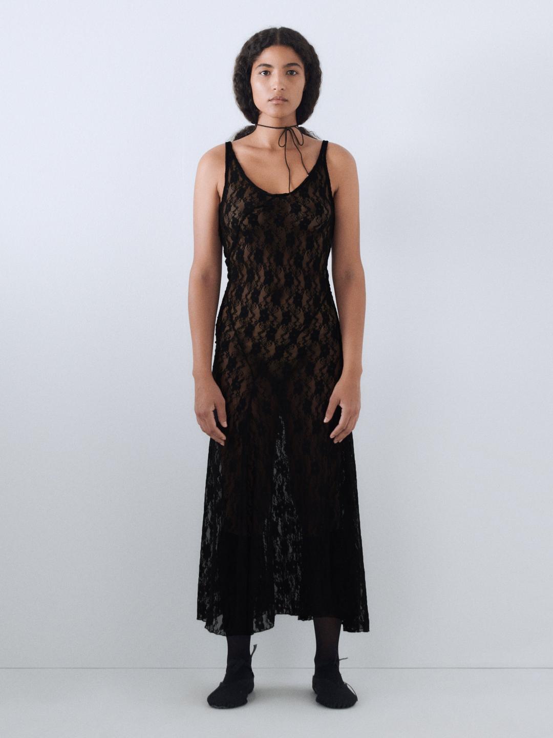 Florence Dress Black - S