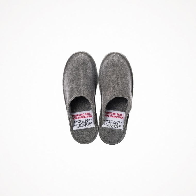 푸에브코 슬리퍼 (스몰, 라이트 그레이) Slipper Small, Light Gray