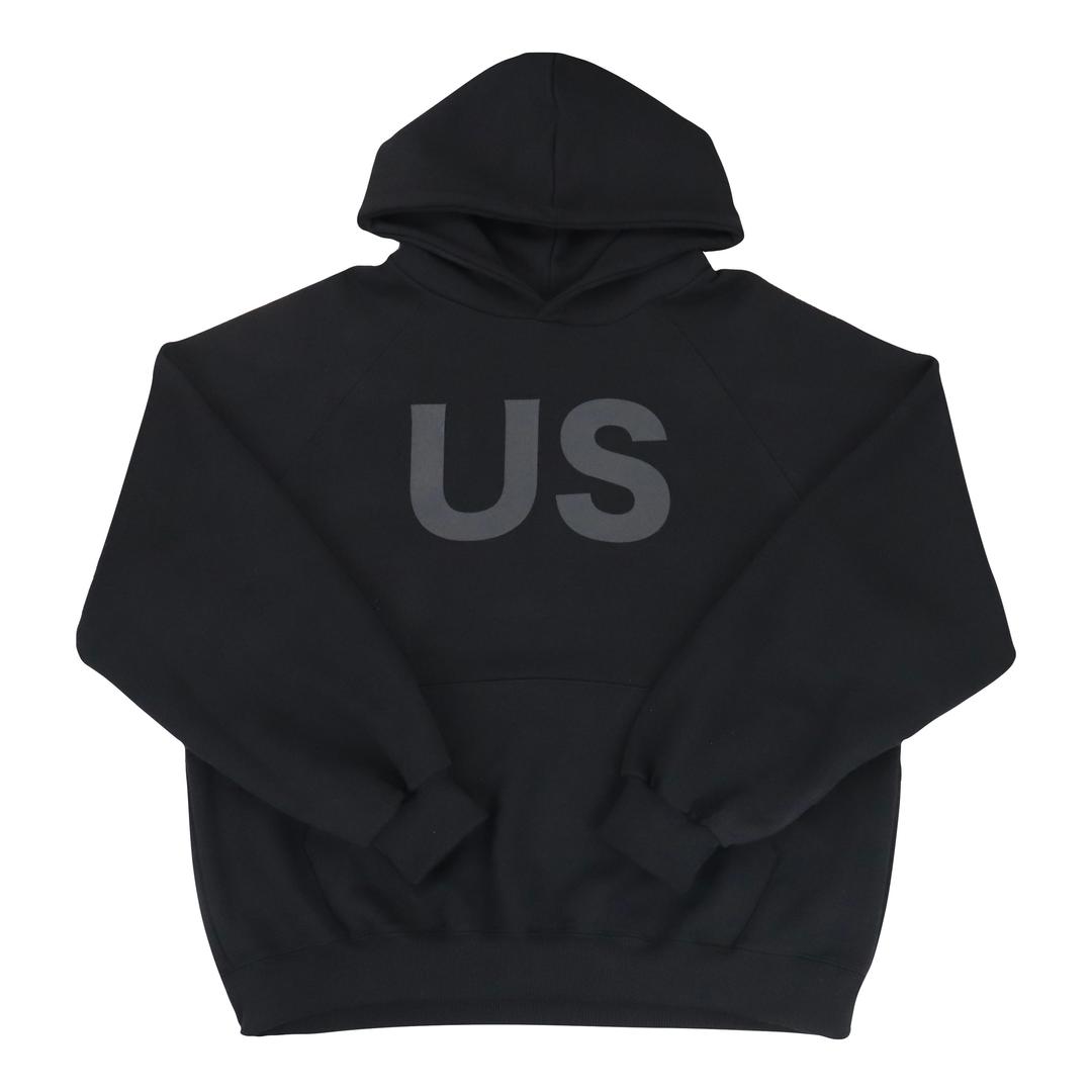 " US \" HOODIE ( BLACK )