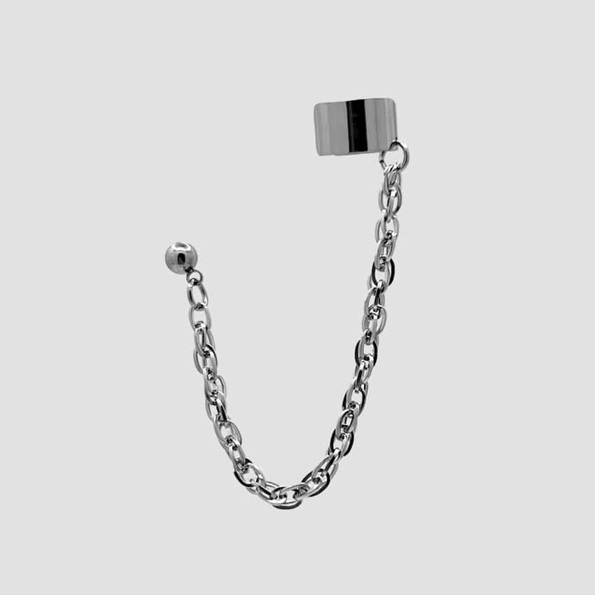 [써지컬]컷팅체인 커넥트 피어싱/귀걸이/귀찌