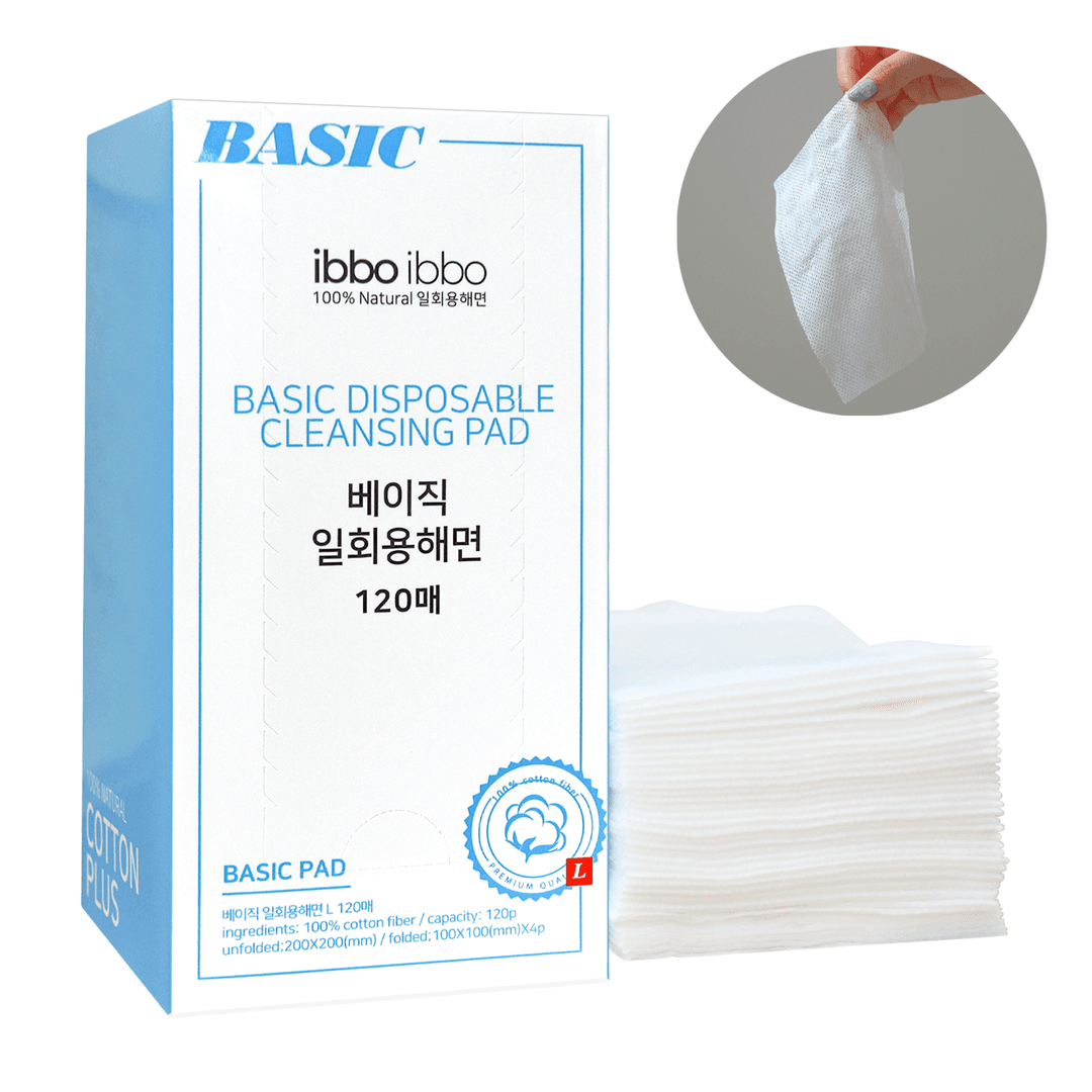 베이직 일회용해면 L 120매