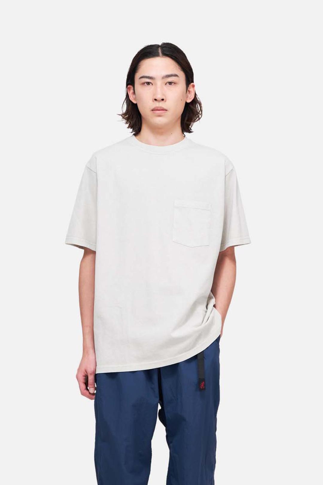 그라미치 헬스니트 S/S 포켓 티 피그먼트 내츄럴
