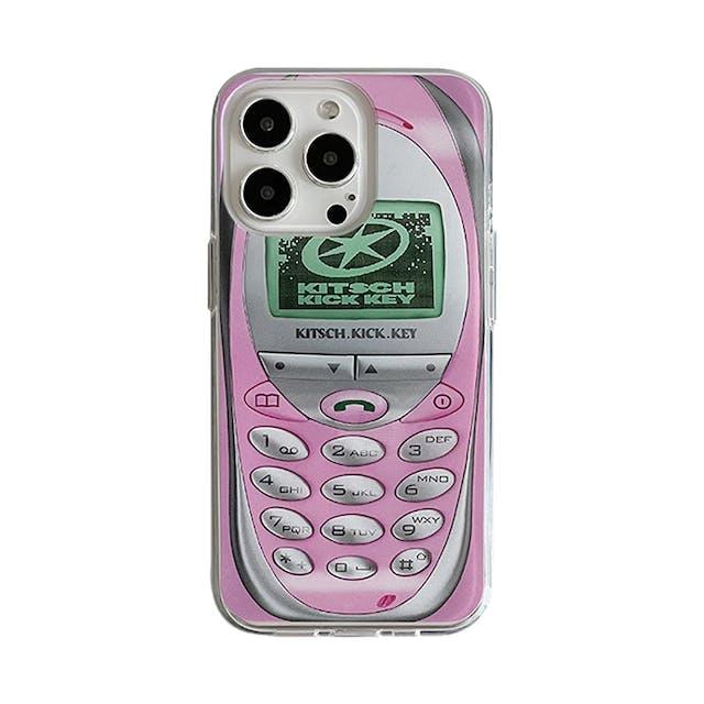 Pink - cellphone (y2k) 젤리 폰케이스