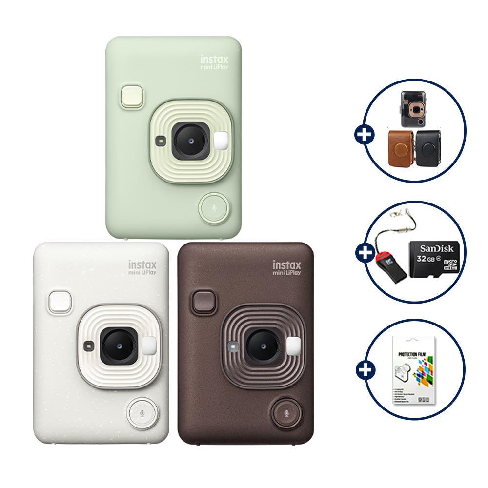 (후지 신제품)인스탁스 미니 리플레이(C타입)+케이스+슈팅스타PKG/즉석카메라