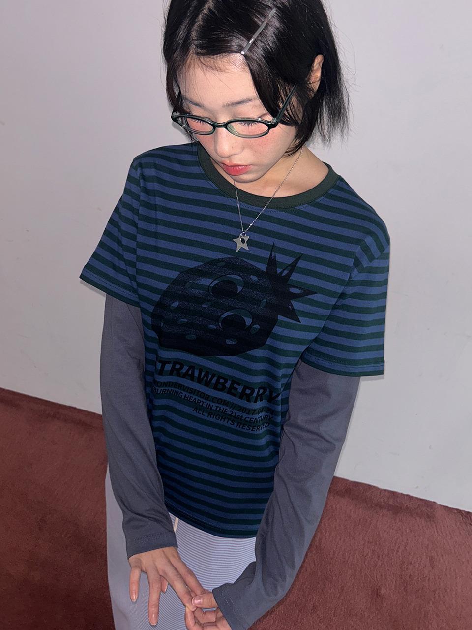 Ash Strawberry Layered LS-T [Green]