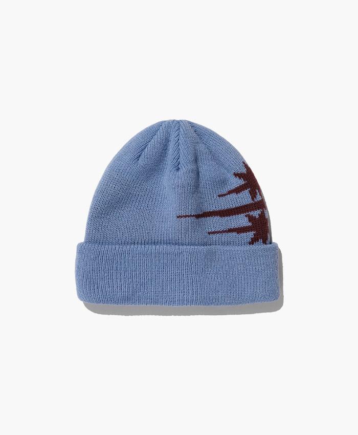 3STARS LOGO BEANIE[BLUE]