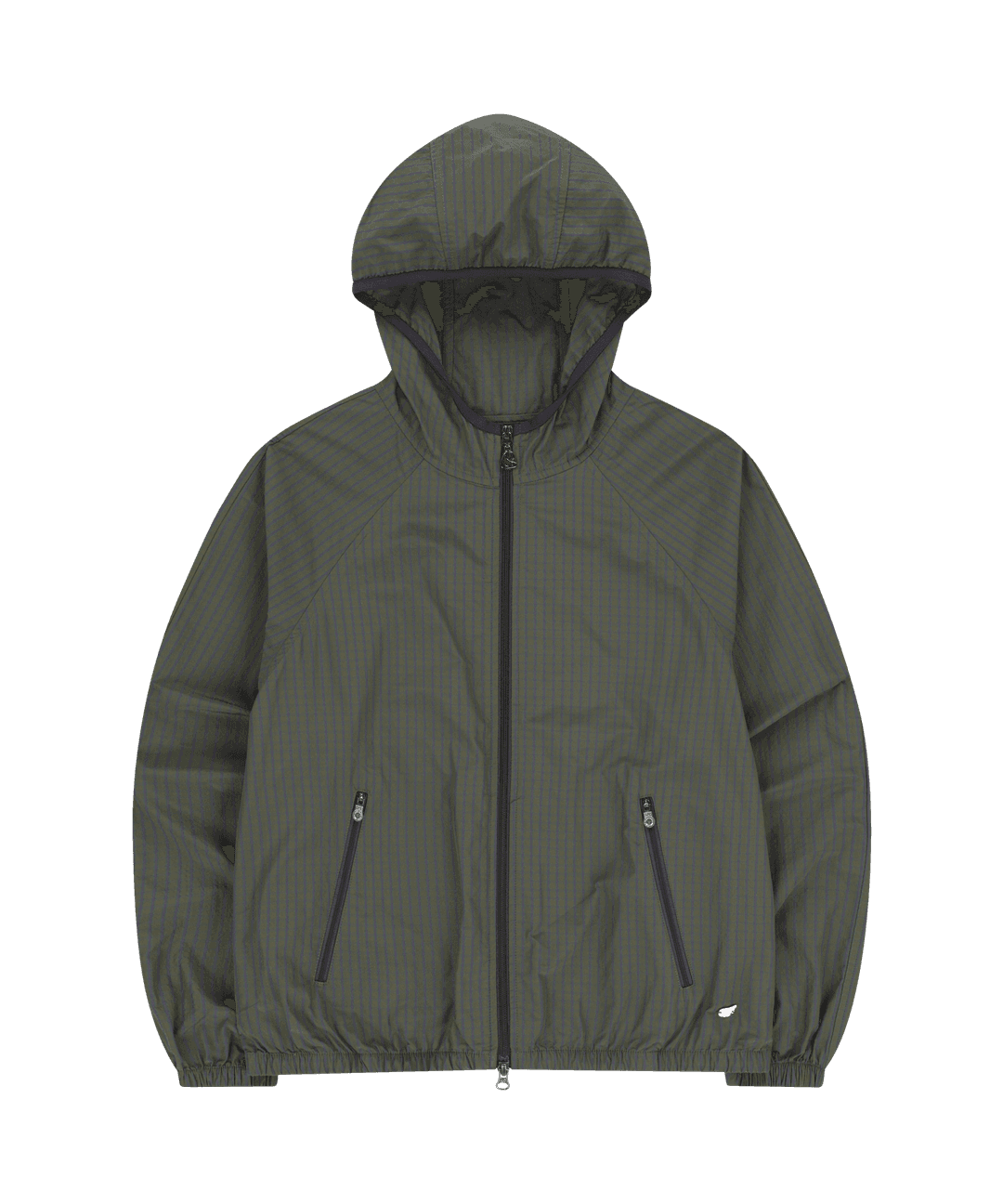 CHECK WINDBREAKER MUD KHAKI