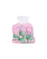 Pebble tissue case - pink, green