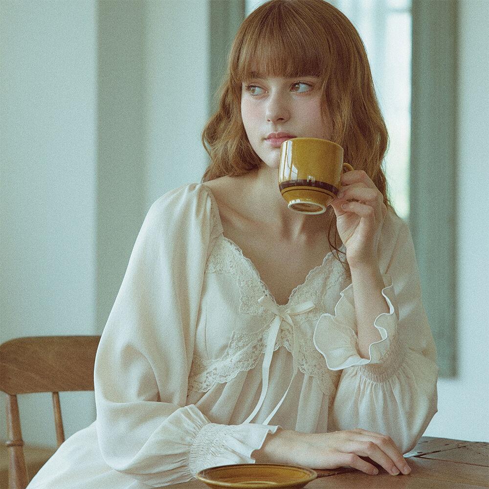 [4546-BCFHT] 라발리에르 투피스 Cream