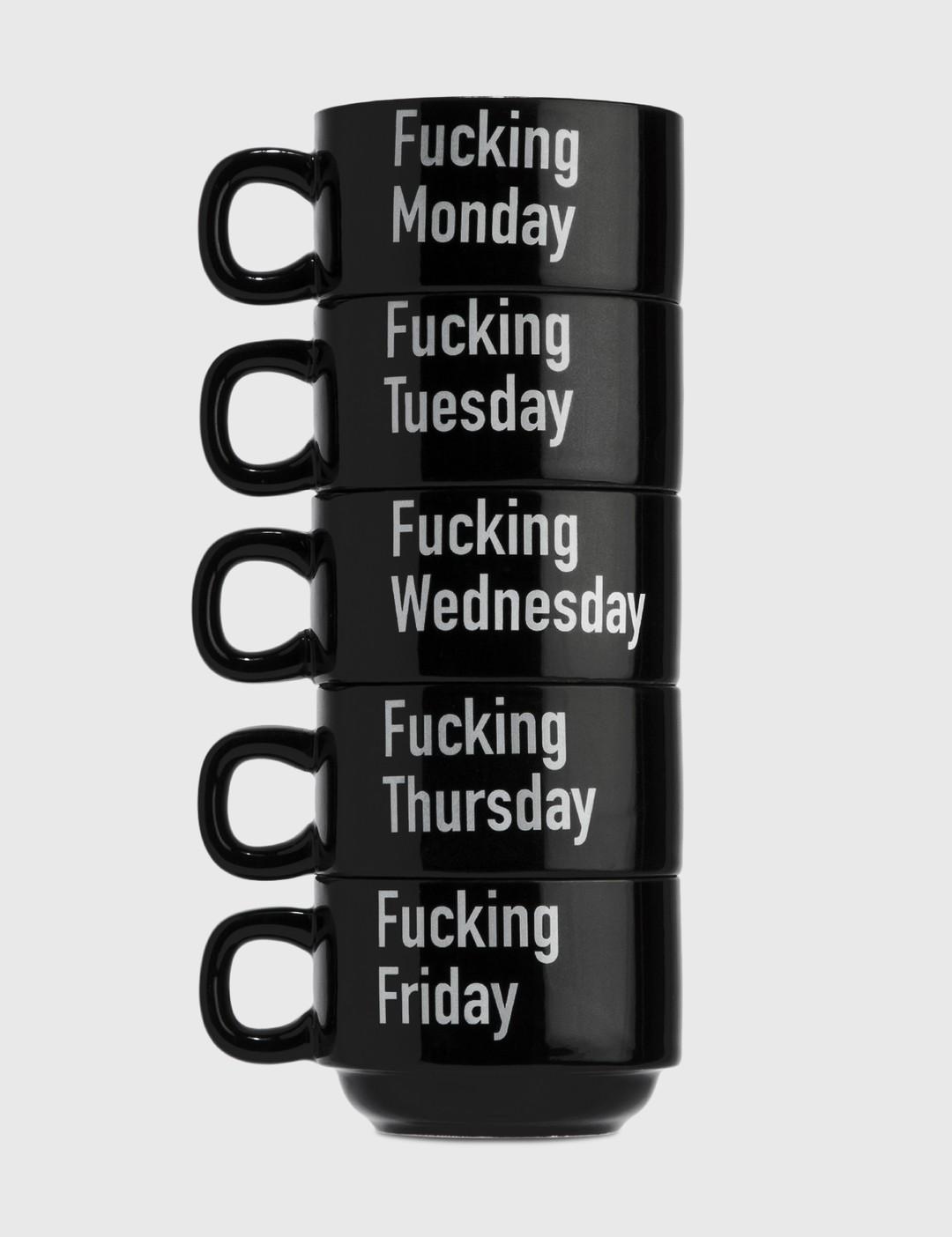 "Fucking Week" 컵 세트