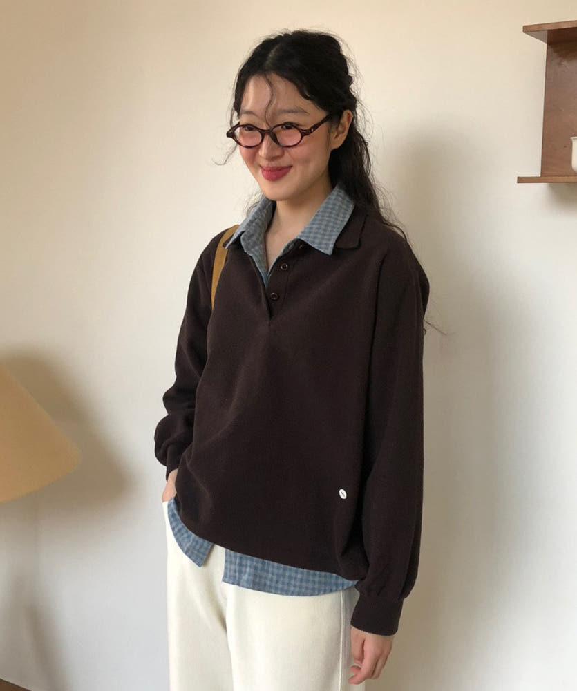 웨더 이중 덴버 카라 티셔츠 (3col) weather